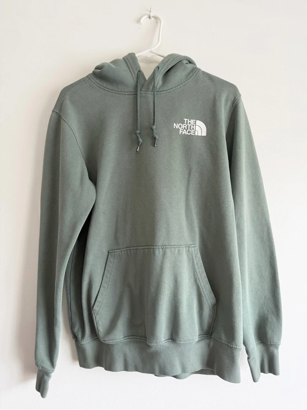 The North Face Men's Sage Green Crewneck Hoodie